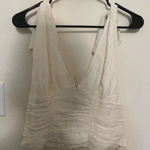 White Free People Tank
